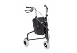 Περιπατητήρας Rollator Δέλτα Γκρι 3τροχος